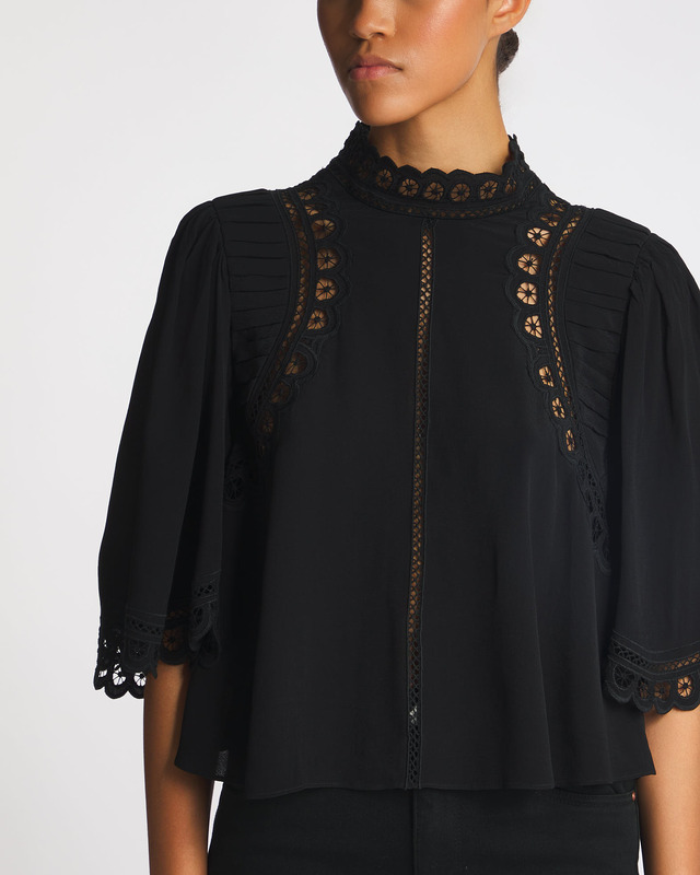 Isabel Marant Étoile Blouse Enoha Black FR 40 (EUR 38)