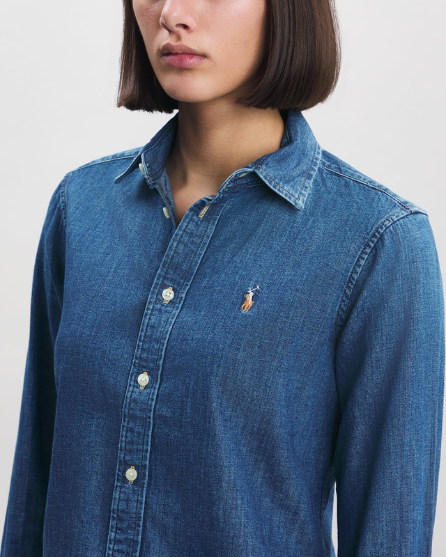 Polo Ralph Lauren Denim Shirt Blå US 4 ( EUR 36)