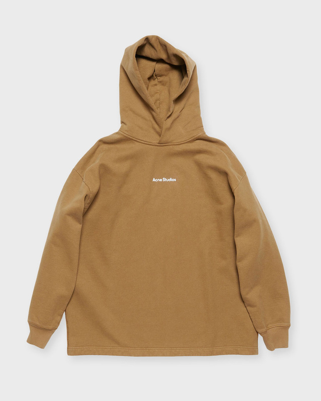 Acne Studios Sweater Hoodie Logo Mud L