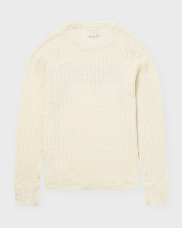 AMUNDSEN Tröja Hero's Hide Crew Neck Creme L