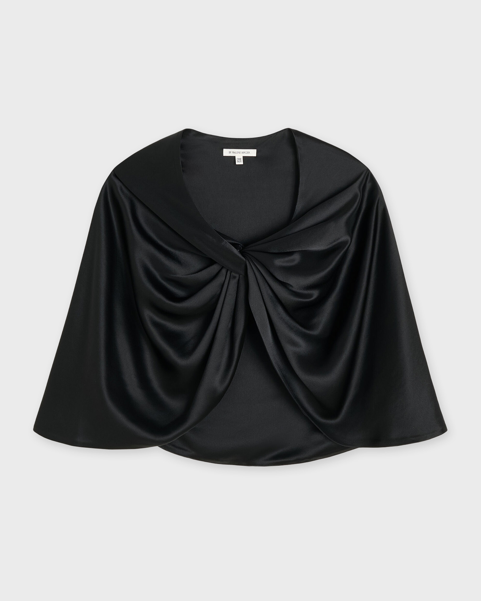 By Malene Birger Cape Pinlos Svart ONESIZE