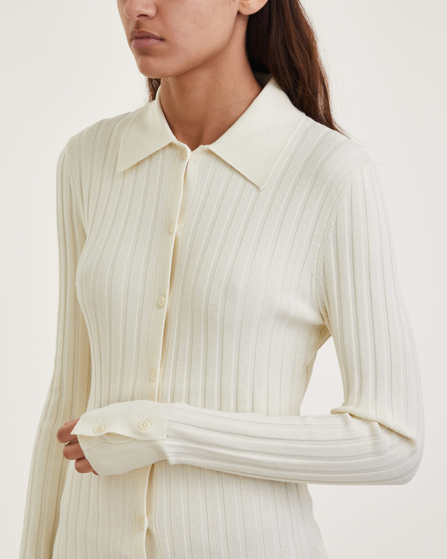 Filippa K Knitted shirt  Gul XS