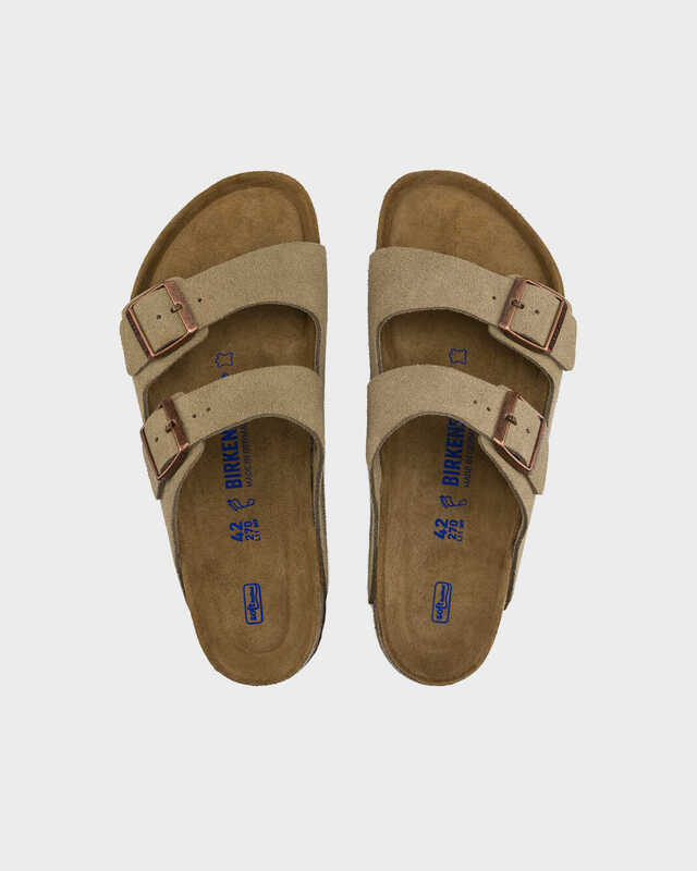 Birkenstock Sandal Arizona Soft Footbed Taupe EUR 40