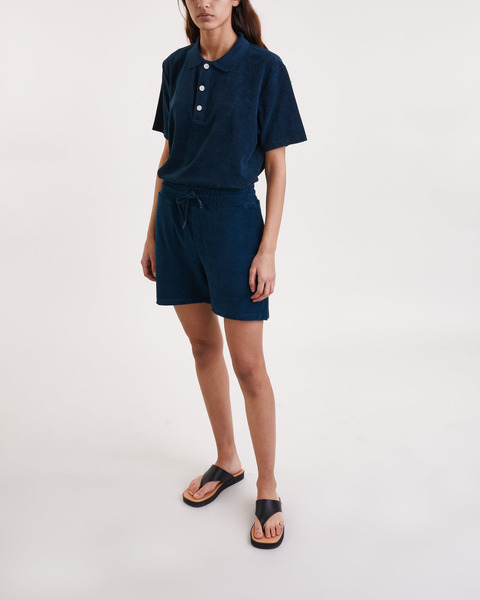 Terry Shorts Navy 1