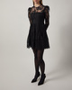 Malina Dress Leoni Lace Mini  Black 36