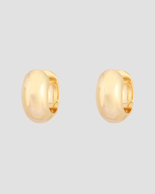 CBYC Earrings Wide Huggie Guld ONESIZE