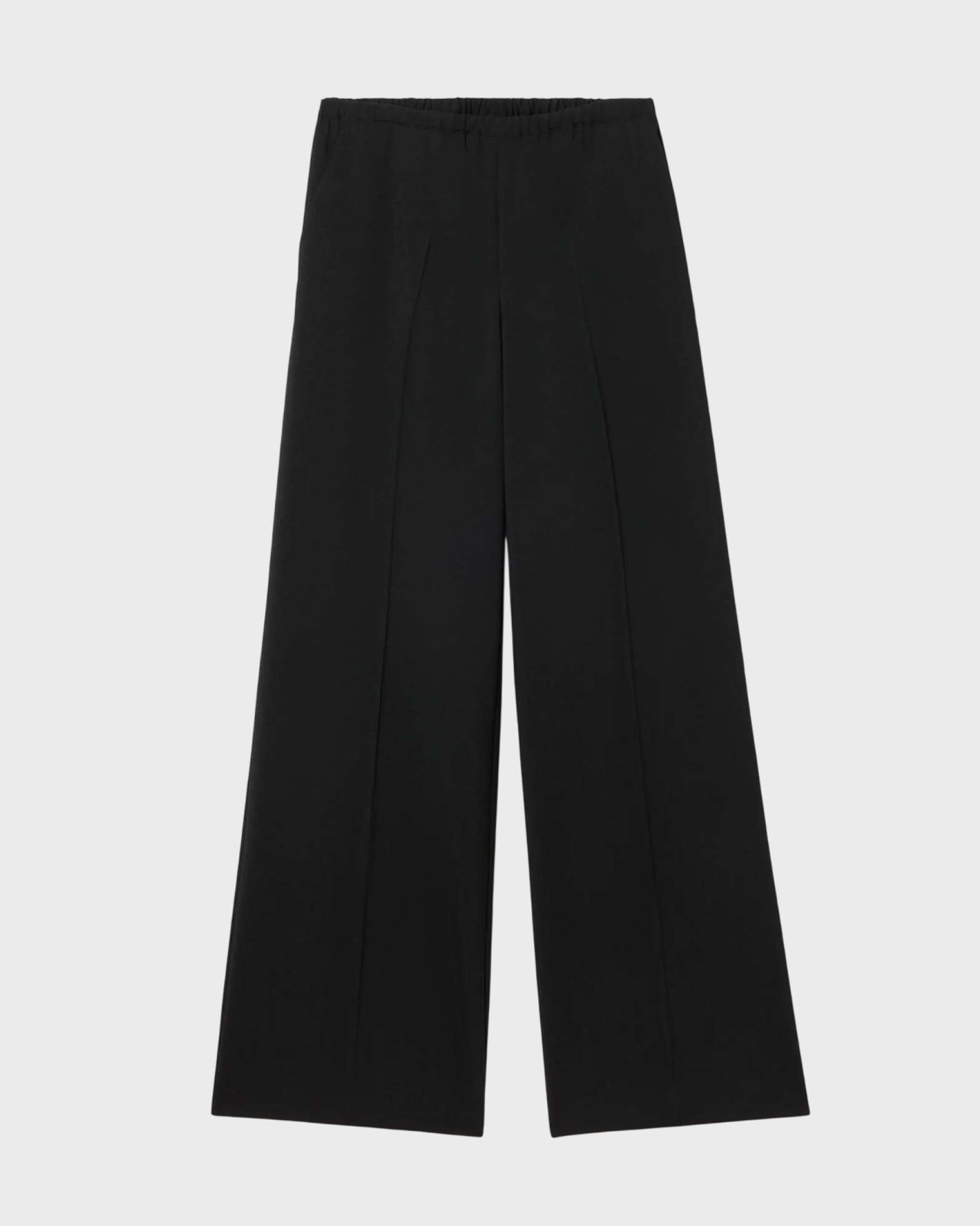 Dagmar Women's Black Elastic Wool Trouser Svart 38