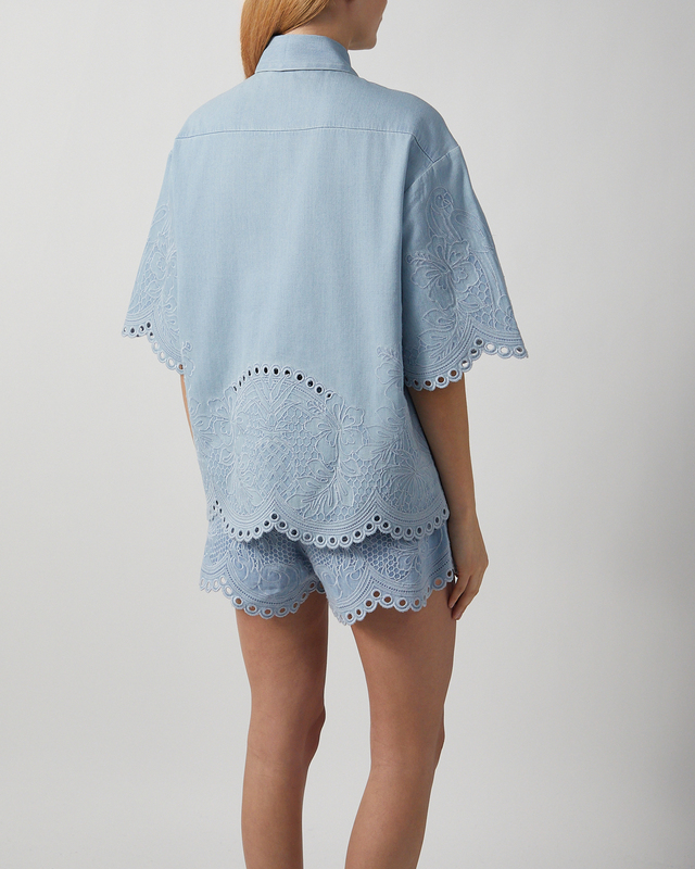 Zimmermann Shirt Daylight Denim Light blue 2 (M-L)