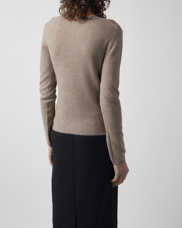 Almada Label  Sweater Awa Crewneck Cashmere Nougat XS