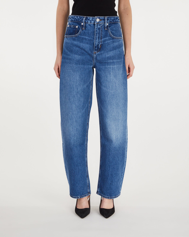 Frame Jeans Long Barrel Blå 27