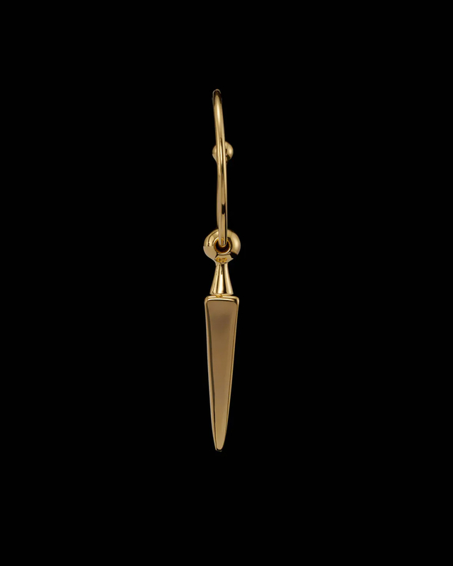 Maria Nilsdotter Earring Poison Arrow Gold ONESIZE