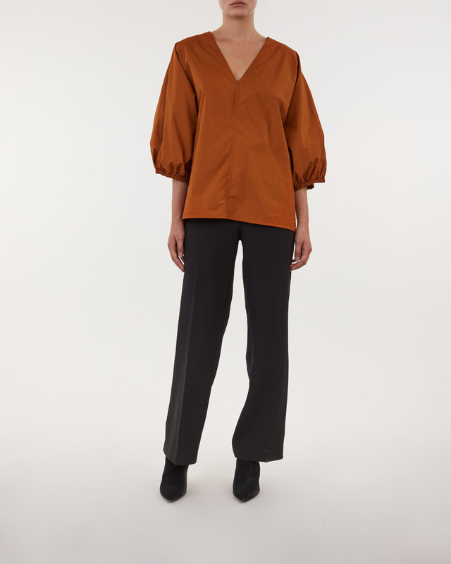 By Malene Birger Blouse Shirt Piamontes Caramel cafe 40