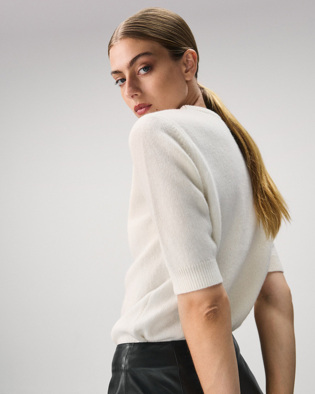 Wakakuu Icons Topp London Wool Cashmere Creme S