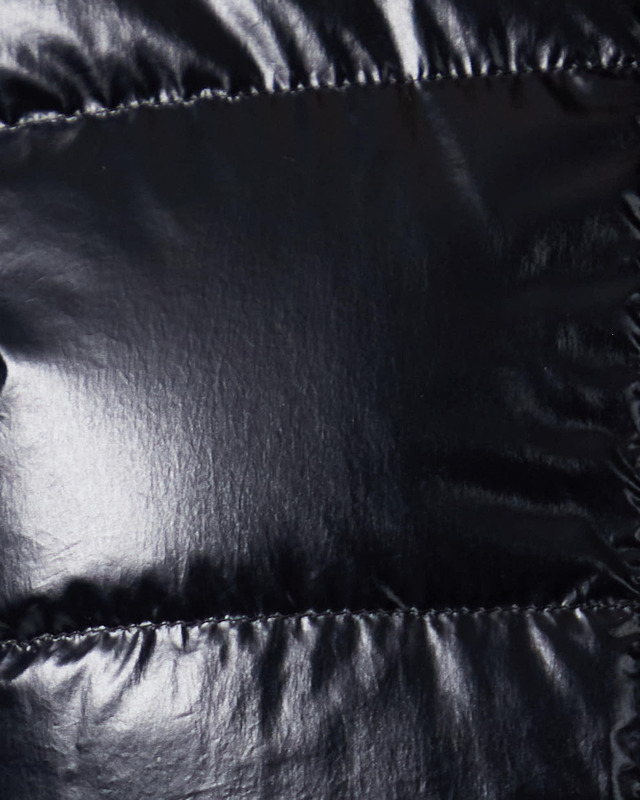 Moncler Cardigan Padded Zip-Up Wool Pocket Black L