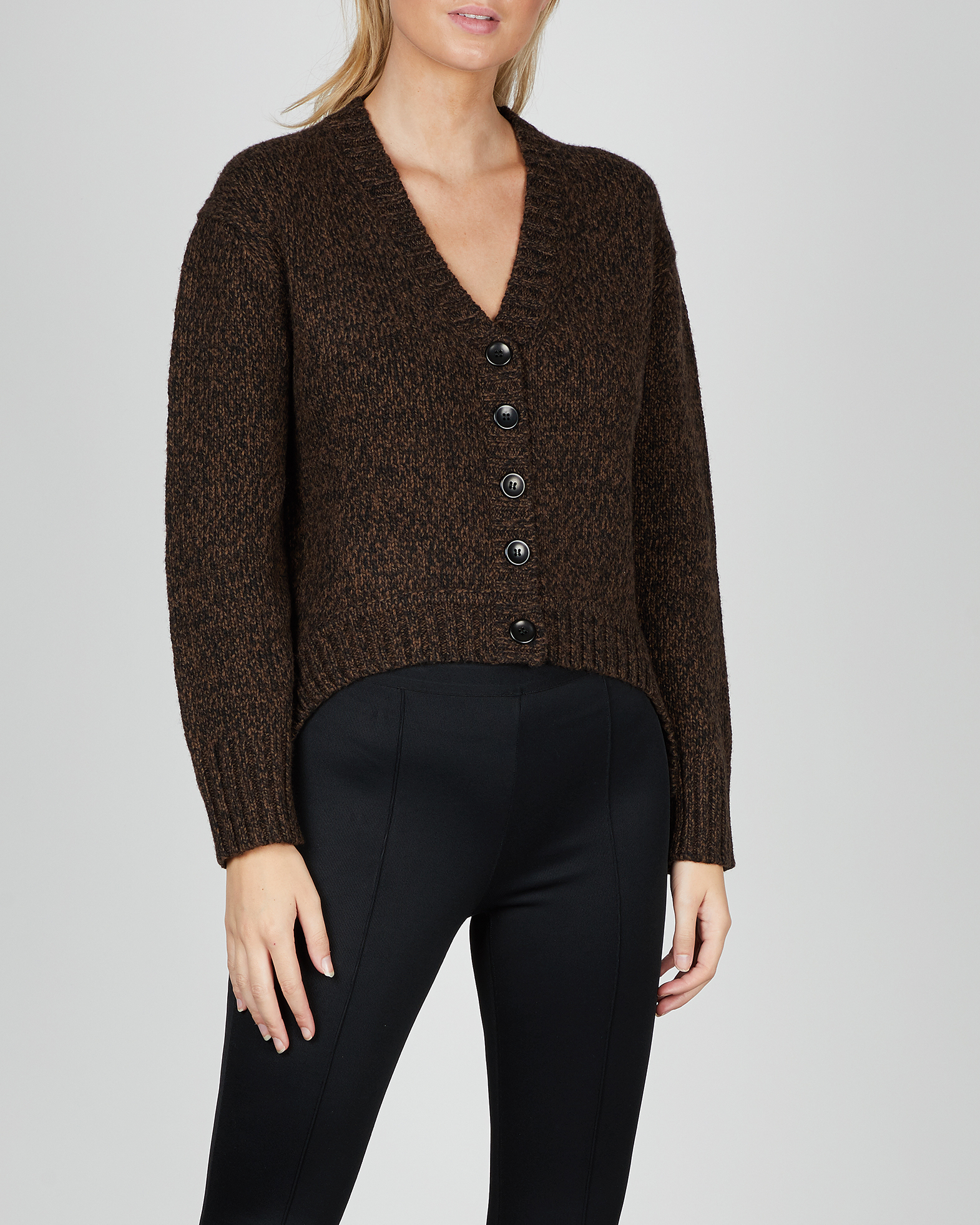 chocolate cardigan