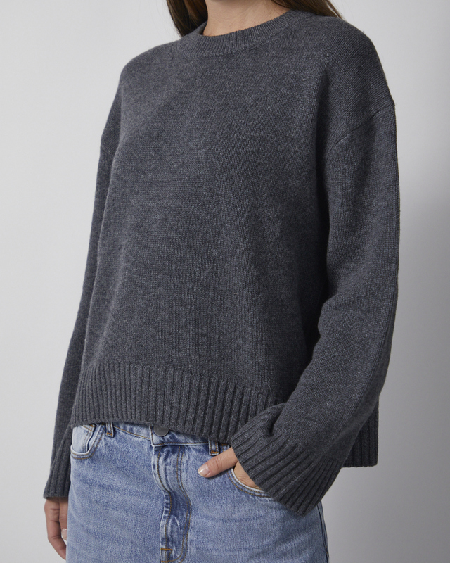 Wakakuu Icons Genser Cashmere Wool R-neck Grey XS
