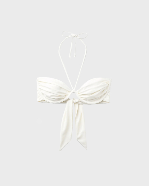 Bikinitopp Billow Vit 1
