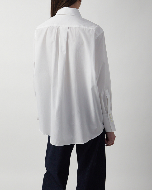 Dagmar Skjorta Asymmetric Vit 42