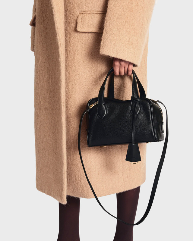 ATP Atelier Väska Ormelle Grained Leather Svart ONESIZE