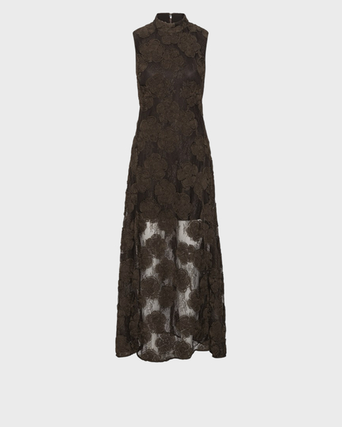 Dress 3D Flower Maxi Mole 1