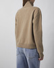 RÓHE Polotröja Zipped mouliné Camel 38