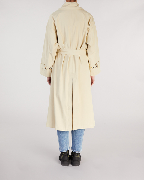 Trenchcoat Brie Coat Vanilj 2