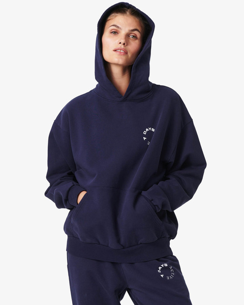 Hoodie Organic  Navy 1