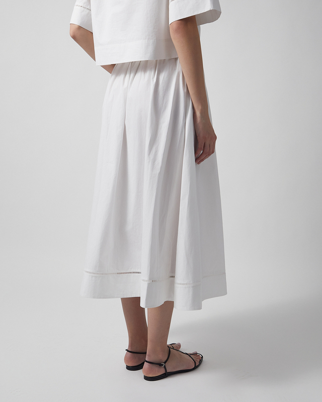 Wakakuu Icons Skirt Sandy Cotton White M