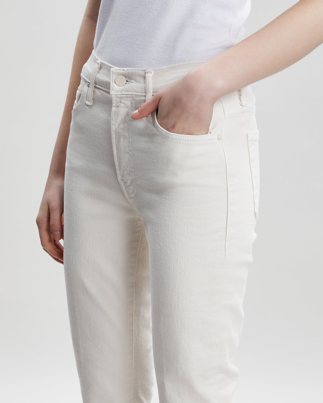 Mother Denim Jeans The Insider Flood Grå 27