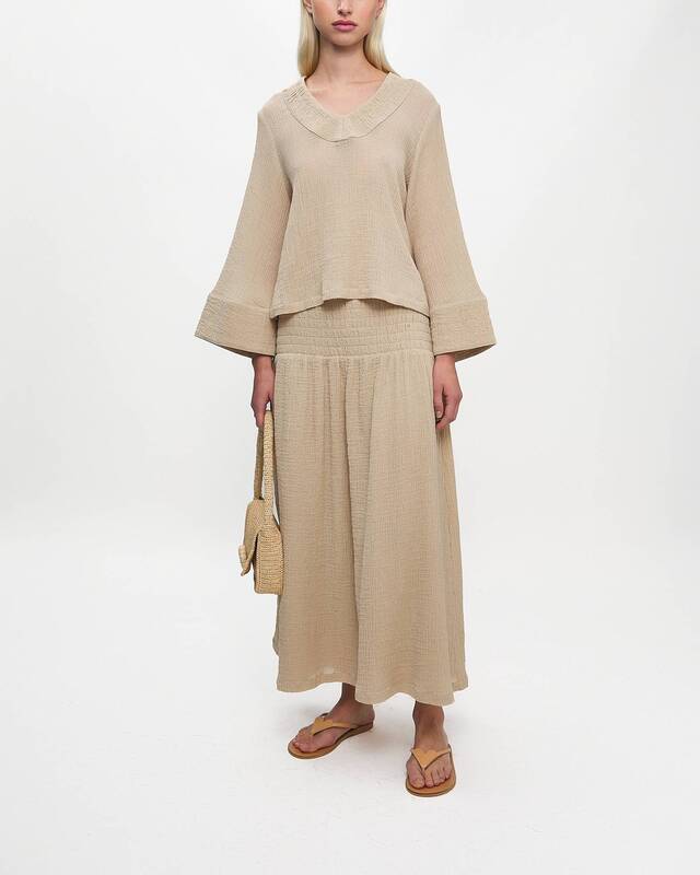 By Malene Birger Topp Moon Beige 34
