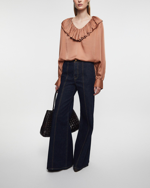 Ulla Johnson Jeans The Delphine High Rise Dark indigo 29