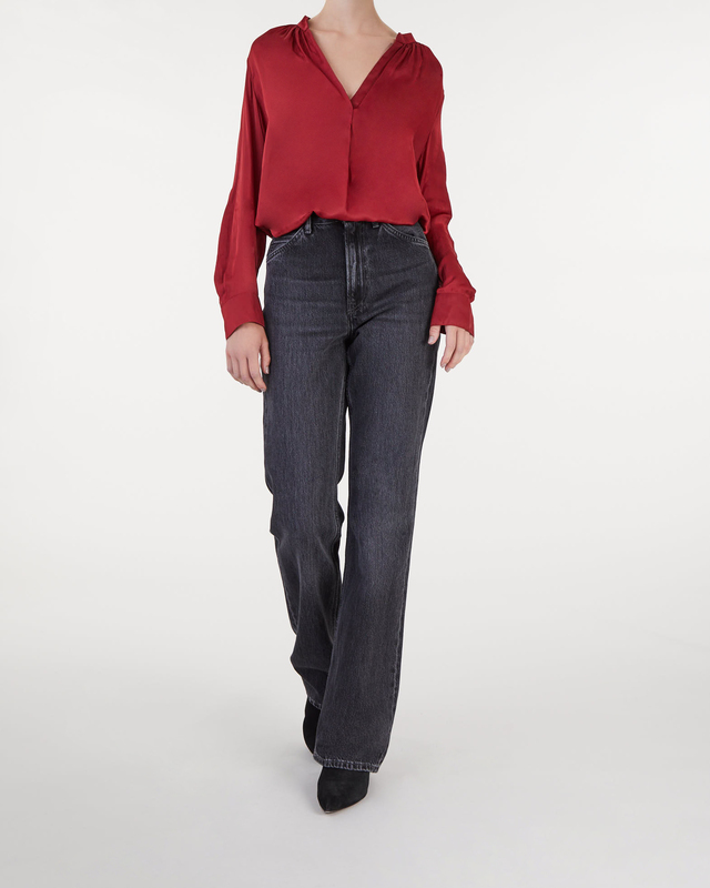 Zadig & Voltaire Blouse Tink Satin Red S
