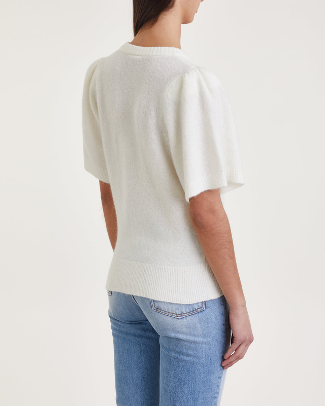Dante6 Sweater Viona Volant Creme L