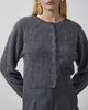 By Malene Birger Kofta Montana Gråmelerad S
