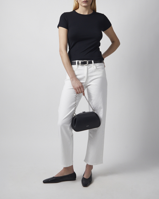 Mother Denim Jeans The Newbie Ankle Fairest Of Them All White 27