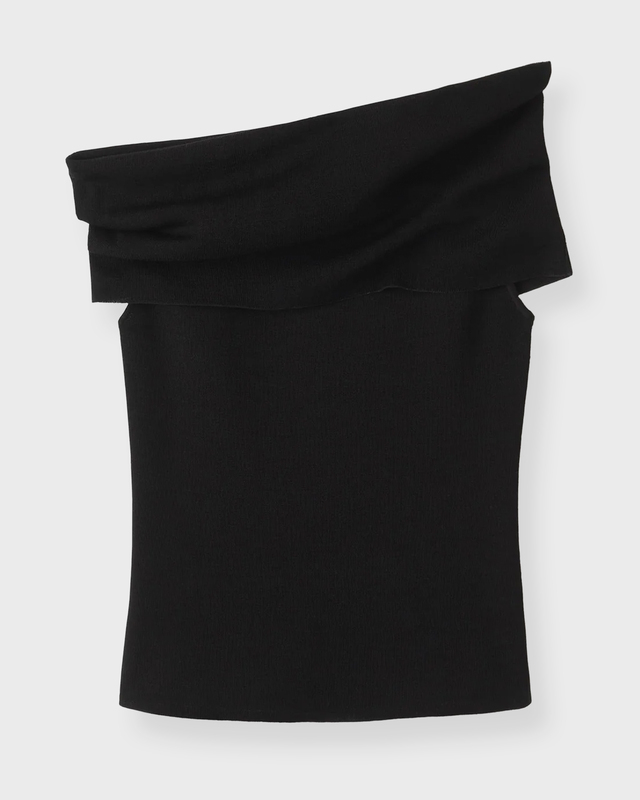 Almada Top Poppy Svart XS