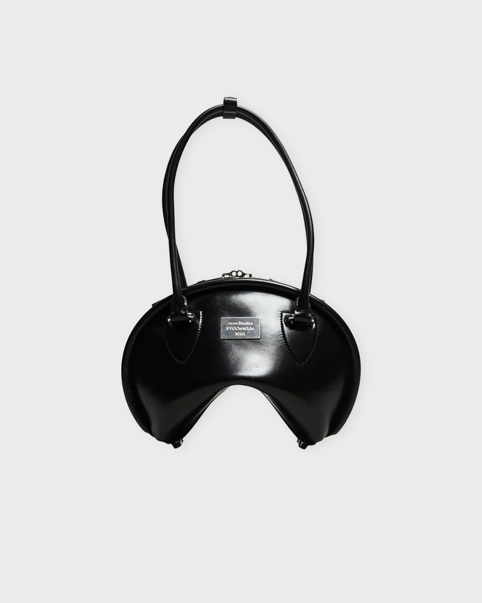 Acne Studios Women's Black Bag Mini Bowlina Shoulder Onesize