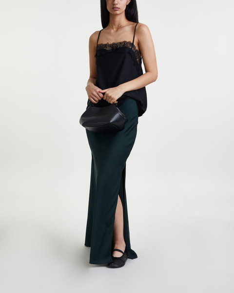 Skirt Hana Long Dark green 1