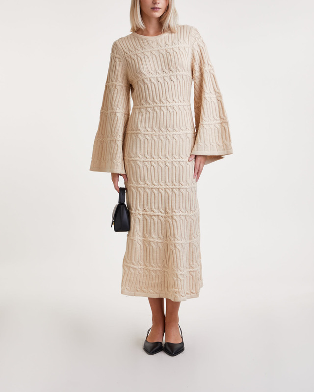 Malina Klänning Elinne Beige S