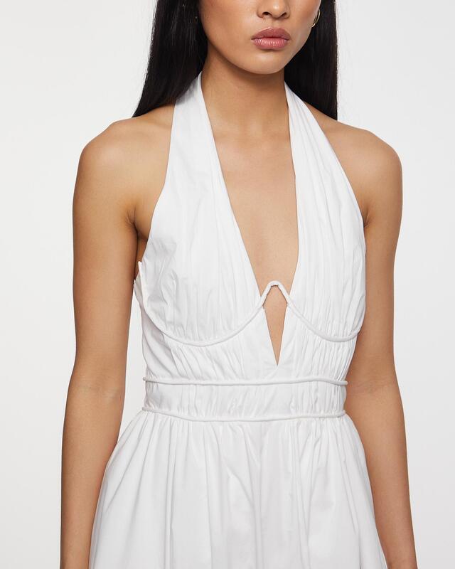 Cult Gaia Klänning Dasia Offwhite US 4 ( EUR 36)