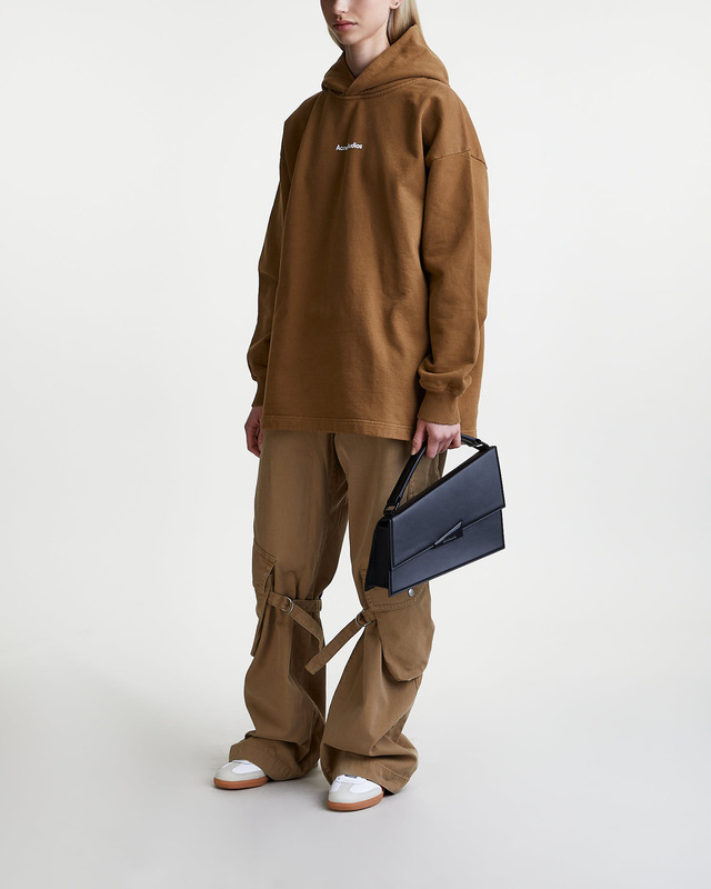 Acne Studios Sweater Hoodie Logo Mud L