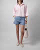 7 For All Mankind Shorts Iris  Light blue wash 27