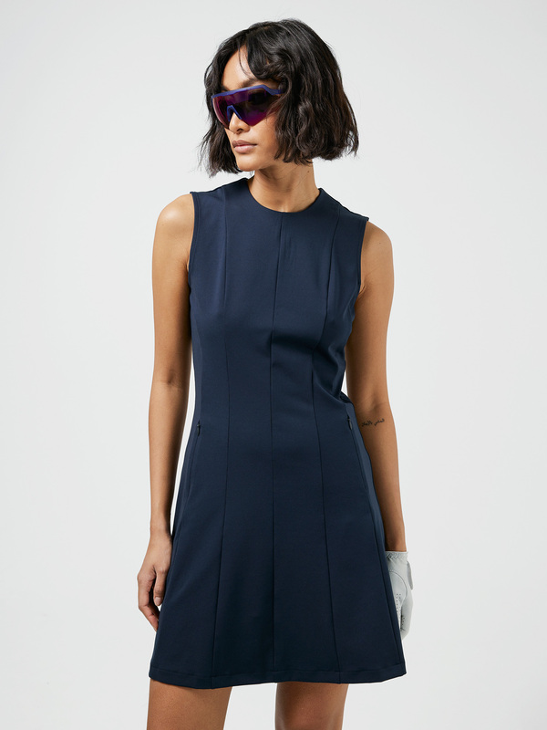 J Lindeberg Dress Jasmin Golf Navy S