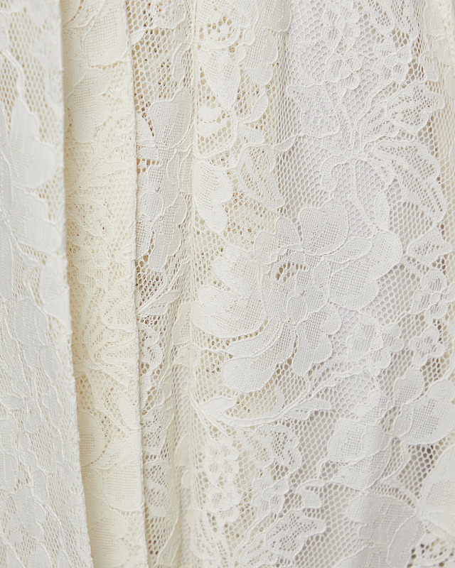 Zimmermann Klänning Dawning Tuck Midi Creme 1 (S-M)