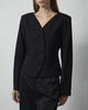 Dagmar Smokingjakke Curved Front Black 42