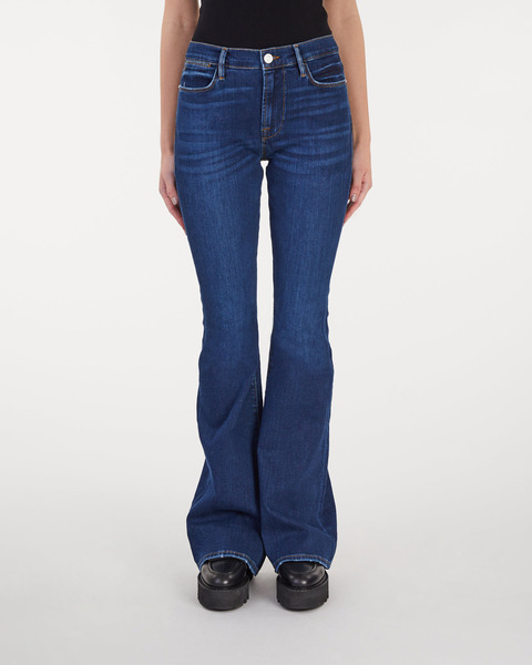 Jeans Le High Flare Dark blue wash 1