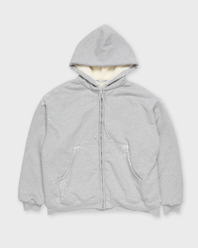 Acne Studios Sweatshirt Hooded Zipper  Grå M