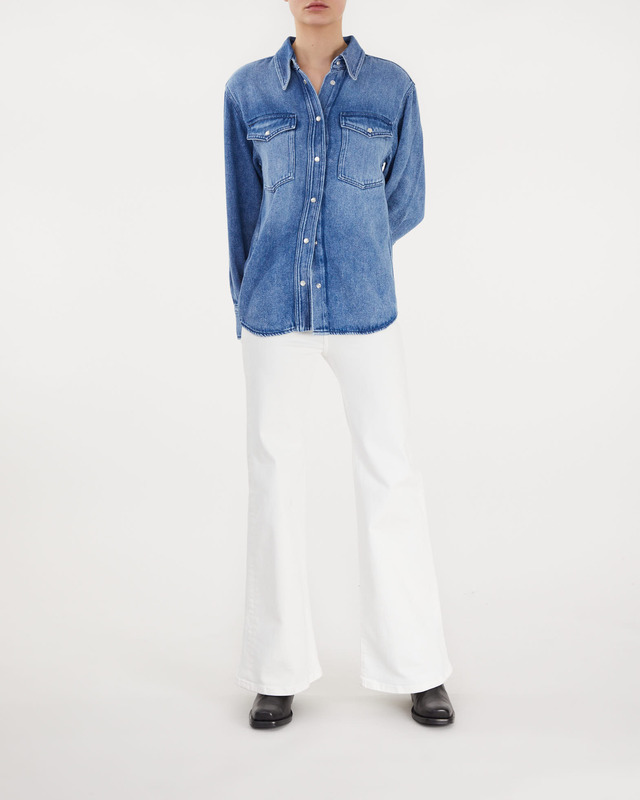 Isabel Marant Étoile Shirt TAHIS Ljusblå FR 36 (EUR 34)