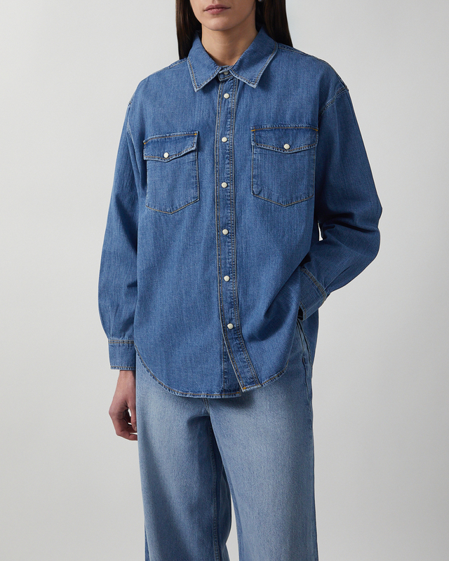 Jeanerica Skjorta Angela Vintage blue S