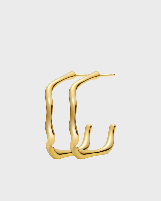 MARIA BLACK Earring Branch 20 Hoops Gold ONESIZE